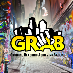 conception de logo G-R-A-B