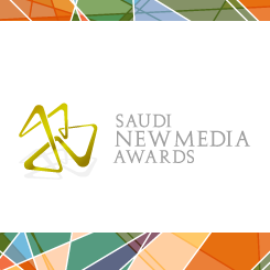 conception de logo Saudi New Media Awards