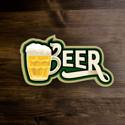 conception de logo BEER