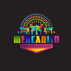 conception de logo Mercadito Domingo De Plaza