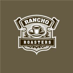 conception de logo Rancho Roasters