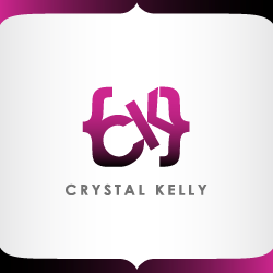 conception de logo Crystal Kelly