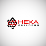logo design HEXA builders