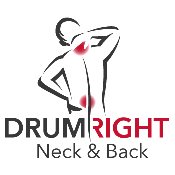 Drumright Neck & Back Logo