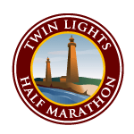 Twin Lights half marathon Logo