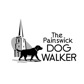 The Painswick Dog Walker Logo
