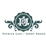Patrick Liao and Jenny Zhang Logo