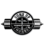 Sons of Thunder Powerlifting Logo