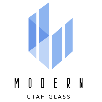 Modern Utah Glass Logo