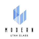 Modern Utah Glass Logo