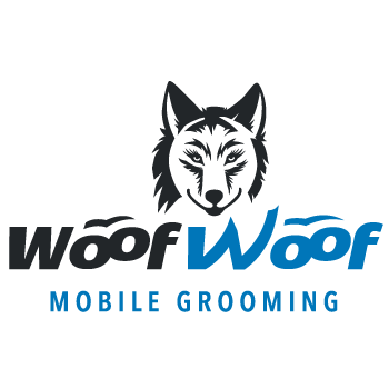 Woof Woof Mobile Grooming Logo