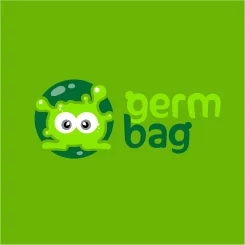 Logo design germ bag