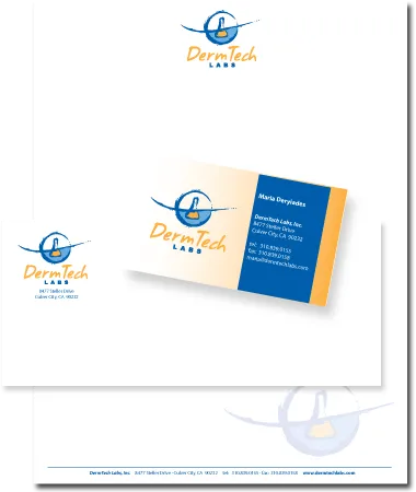 Stationery Design DermTech Labs