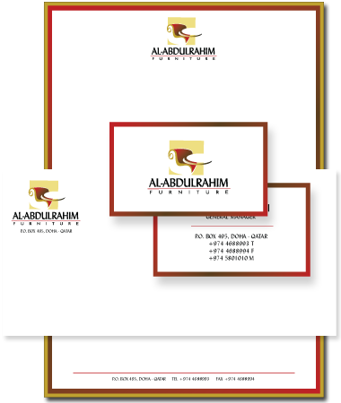 Stationery Design Al-Abdulrahim Furniture