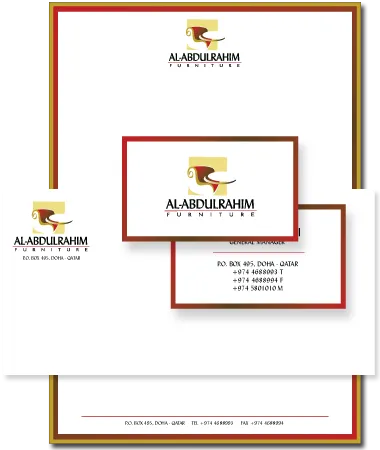 Stationery Design Al-Abdulrahim Furniture