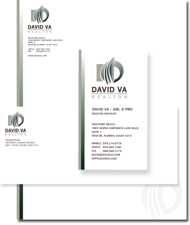Stationery Design David Va Realtor
