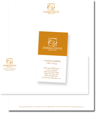 Stationery Design Eternal Youth Medspa