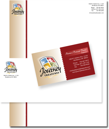 Stationery Design Journey Treasures