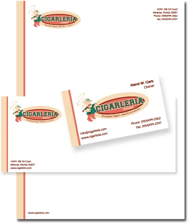 Stationery Design Cigarleria