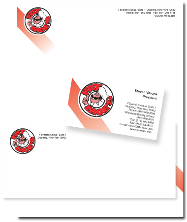 Stationery Design Fat Moes