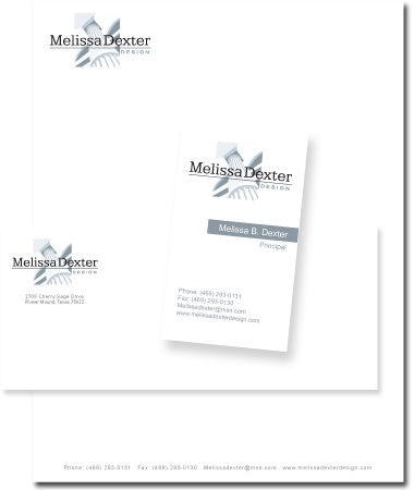 Stationery Design Melissa Dexter Design