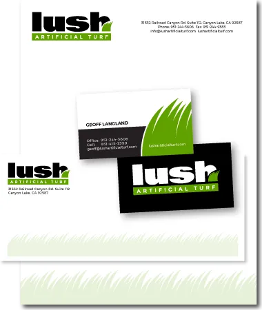 Stationery Design Lush Artificial