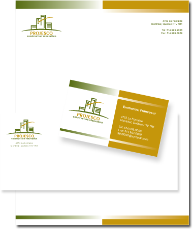 Stationery Design Projesco