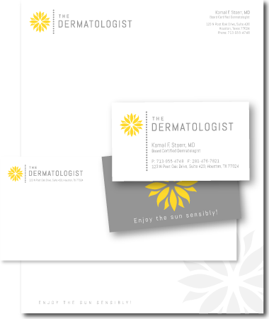 Stationery Design The dermatologist