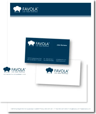 Stationery Design Favola