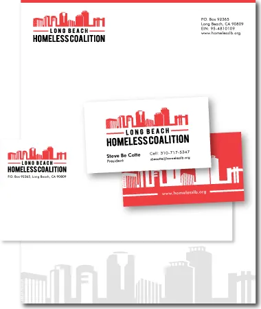 Stationery Design Homelesscoalition