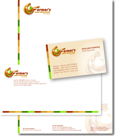 Stationery Design Farmers