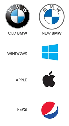 BMW Logo Update and current trend in a logo design - Logo Design